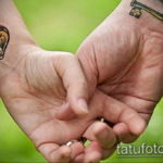 Фото тату ключ на руке 21.08.2019 №052 - tattoo key on hand - tatufoto.com