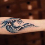 Фото тату океан 13.08.2019 №008 - ocean tattoo - tatufoto.com