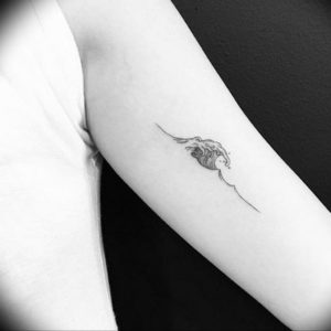 Фото тату океан 13.08.2019 №010 - ocean tattoo - tatufoto.com