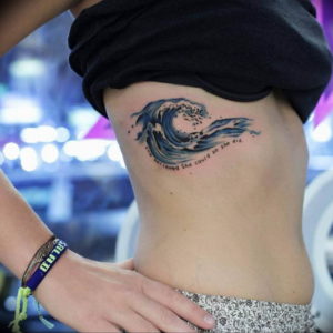 Фото тату океан 13.08.2019 №011 - ocean tattoo - tatufoto.com