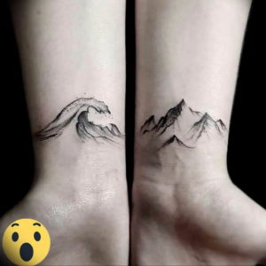 Фото тату океан 13.08.2019 №014 - ocean tattoo - tatufoto.com