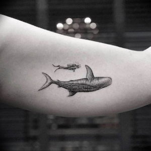Фото тату океан 13.08.2019 №016 - ocean tattoo - tatufoto.com
