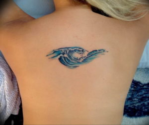 Фото тату океан 13.08.2019 №019 - ocean tattoo - tatufoto.com