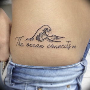 Фото тату океан 13.08.2019 №021 - ocean tattoo - tatufoto.com