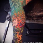 Фото тату океан 13.08.2019 №035 - ocean tattoo - tatufoto.com