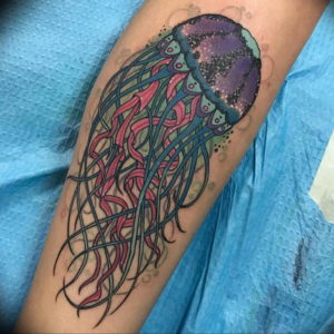Фото тату океан 13.08.2019 №036 - ocean tattoo - tatufoto.com