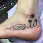 Фото тату океан 13.08.2019 №038 - ocean tattoo - tatufoto.com