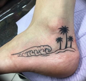 Фото тату океан 13.08.2019 №038 - ocean tattoo - tatufoto.com