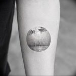 Фото тату океан 13.08.2019 №039 - ocean tattoo - tatufoto.com