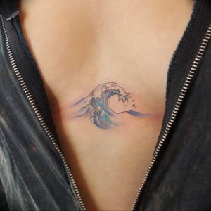 Фото тату океан 13.08.2019 №046 - ocean tattoo - tatufoto.com