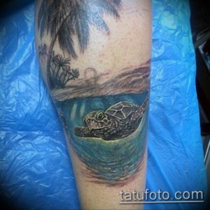 Фото тату океан 13.08.2019 №053 - ocean tattoo - tatufoto.com