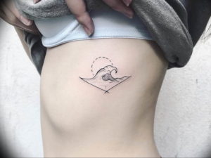Фото тату океан 13.08.2019 №058 - ocean tattoo - tatufoto.com