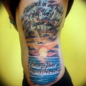 Фото тату океан 13.08.2019 №073 - ocean tattoo - tatufoto.com