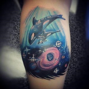 Фото тату океан 13.08.2019 №093 - ocean tattoo - tatufoto.com