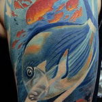 Фото тату океан 13.08.2019 №095 - ocean tattoo - tatufoto.com