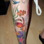 Фото тату океан 13.08.2019 №100 - ocean tattoo - tatufoto.com