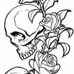 Фото эскиз маленькой розы тату 14.08.2019 №055 - sketch of a small rose tat - tatufoto.com