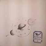 Фото эскиз планета тату маленький 14.08.2019 №014 - sketch planet tattoo s - tatufoto.com