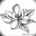 Фото эскиза тату жасмин 22.08.2019 №045 - jasmine tattoo sketch - tatufoto.com