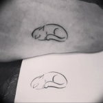 Фото эскизы маленьких тату на ногу 14.08.2019 №010 - sketches of small tatt - tatufoto.com