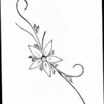 Фото эскизы маленьких тату цветы 14.08.2019 №011 - sketches of small flow - tatufoto.com