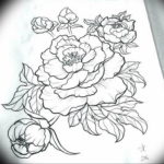 Фото эскизы маленьких тату цветы 14.08.2019 №060 - sketches of small flow - tatufoto.com