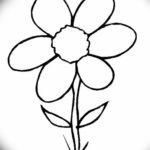 Фото эскизы маленьких тату цветы 14.08.2019 №066 - sketches of small flow - tatufoto.com