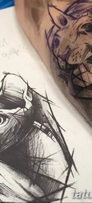 Эскиз тату Сфинкс 20.08.2019 №030 — sphinx tattoo sketch — tatufoto.com