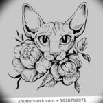 Эскиз тату Сфинкс 20.08.2019 №060 - sphinx tattoo sketch - tatufoto.com