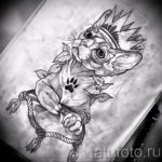 Эскиз тату Сфинкс 20.08.2019 №095 - sphinx tattoo sketch - tatufoto.com