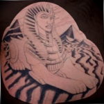 Эскиз тату Сфинкс 20.08.2019 №125 - sphinx tattoo sketch - tatufoto.com