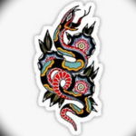 змея тату эскиз маленькая 14.08.2019 №023 - sketches small tattoo - tatufoto.com