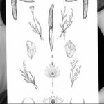 маленькие контурные тату эскизы 14.08.2019 №004 - sketches small tattoo - tatufoto.com