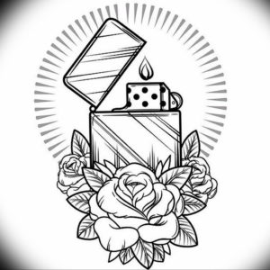 маленькие олд скул тату эскизы 14.08.2019 №024 - sketches small tattoo - tatufoto.com