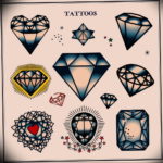 маленькие олд скул тату эскизы 14.08.2019 №031 - sketches small tattoo - tatufoto.com