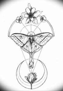 маленькие тату геометрия эскизы 14.08.2019 №023 - sketches small tattoo - tatufoto.com