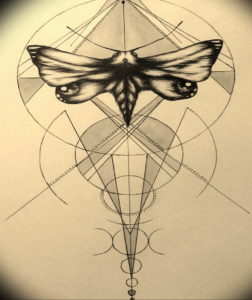маленькие тату геометрия эскизы 14.08.2019 №029 - sketches small tattoo - tatufoto.com