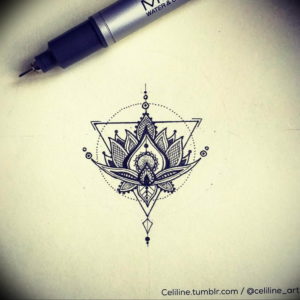 маленькие тату геометрия эскизы 14.08.2019 №030 - sketches small tattoo - tatufoto.com