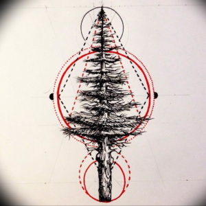 маленькие тату геометрия эскизы 14.08.2019 №031 - sketches small tattoo - tatufoto.com