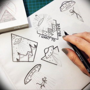 маленькие тату для девушек эскизы 14.08.2019 №016 - sketches small tattoo - tatufoto.com