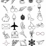маленькие тату эскизы 14.08.2019 №014 - sketches small tattoo - tatufoto.com