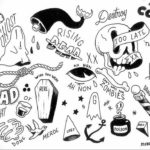 маленькие тату эскизы 14.08.2019 №058 - sketches small tattoo - tatufoto.com