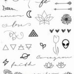 маленькие тату эскизы надписи 14.08.2019 №001 - sketches small tattoo - tatufoto.com