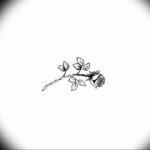 маленькие тату эскизы черно белые 14.08.2019 №005 - sketches small tattoo - tatufoto.com