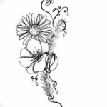 маленькие тату эскизы черно белые 14.08.2019 №028 - sketches small tattoo - tatufoto.com