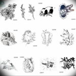 маленькие тату эскизы черно белые 14.08.2019 №035 - sketches small tattoo - tatufoto.com