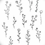 маленькие тату эскизы черно белые 14.08.2019 №039 - sketches small tattoo - tatufoto.com