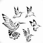 маленькие тату эскизы черно белые 14.08.2019 №053 - sketches small tattoo - tatufoto.com