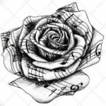 маленькие тату эскизы черно белые 14.08.2019 №064 - sketches small tattoo - tatufoto.com