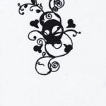 маленький череп тату эскиз 14.08.2019 №012 - sketches small tattoo - tatufoto.com